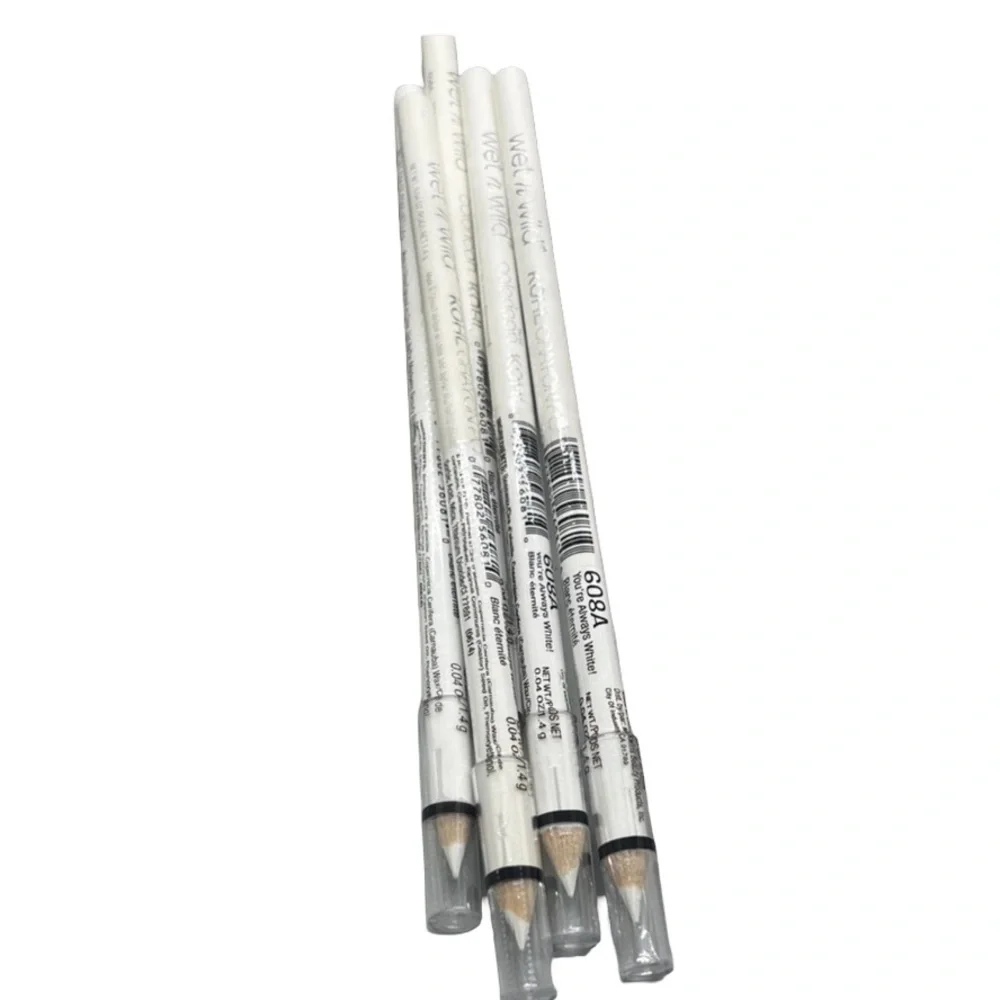 wet n wild White Eyeliner Pencils #608A Your always white 5 pack
